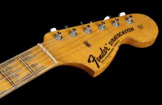 Fender Custom MB 69 Stratocaster Relic Electric Guitar Aztec Gold 