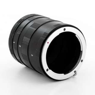Zykkor Macro Extension Tube Set for Sony E Mount NEX Digital Cameras 