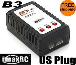 iMax B3 Pro 2 and 3 cells LiPo Balance Charger US Plug  