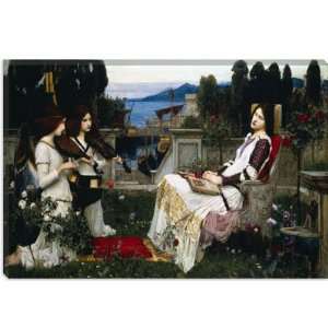Saint Cecilia by John William Waterhouse Canvas Painting Reproduction 