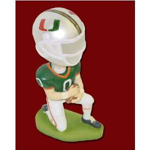  NCAA Miami Hurricanes Football Player Lamp: Sports 