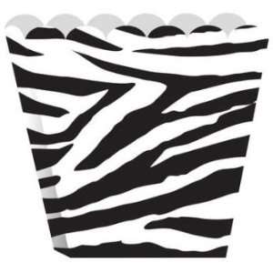  Zebra Print Treat Boxes 8 Per Pack