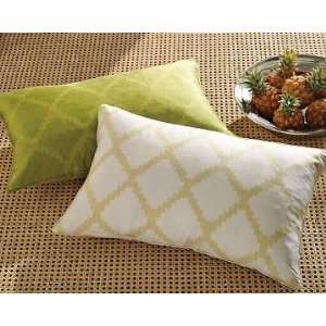  Williams Sonoma Home Ikat Silk Pillow, Cornstalk