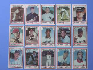 1982 TCMA Baseballs Greatest Pitchers MLB Cards 1 15  