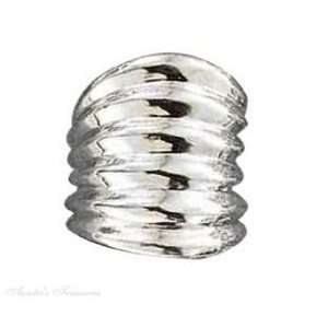  Sterling Silver Illusion 6 Stack Band Ring Size 8 Jewelry