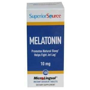  Melatonin 10mg   100   Sublingual Tablet Health 