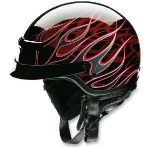  Z1R Red Nomad Hellfire Helmet Medium: Automotive
