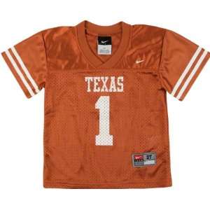  Texas Longhorns Toddler Football Jersey Nike Dark Orange 