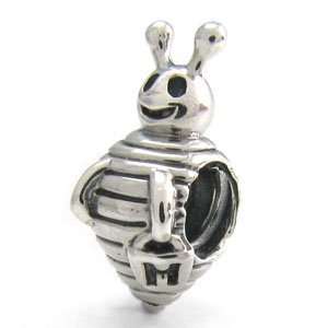  Sterling Silver Bee And Honey European Bead Arts, Crafts 
