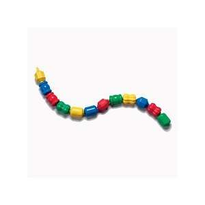  Fisher Price Brilliant Basics: Snap Lock Beads   12 Shapes 
