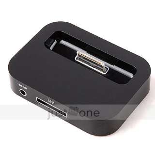 Dock Station Charger Cradle USB Data Charging Cable iPhone 3G 3GS 4 4S 