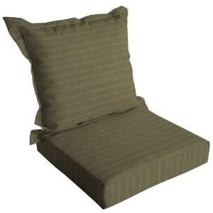   Reversible Indoor/Outdoor Chair Cushion N521727B: Patio, Lawn & Garden