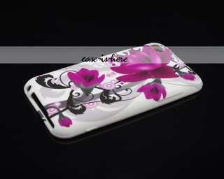 Flower Soft Gel Silicone Skin Rubber Case for Apple iPod Touch 4 4G 