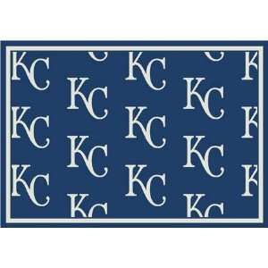  MLB Team Repeat Rug   Kansas City Royals Runner: Home 