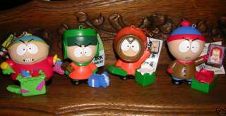 South Park Bad Gifts Presents Ornaments 3 Resin  