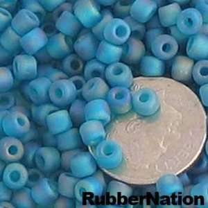  Glass Spacer Beads 400pc 4mm 6/0 Matsuno« #6 Teal Blue 