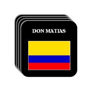  Colombia   DON MATIAS Set of 4 Mini Mousepad Coasters 