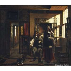 Interior with a Young Couple 