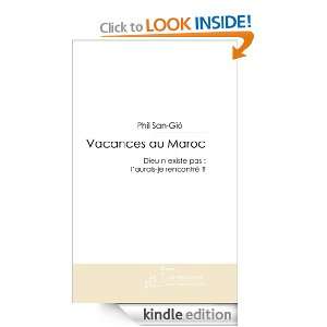 Vacances au Maroc (French Edition) Phil San gió  Kindle 