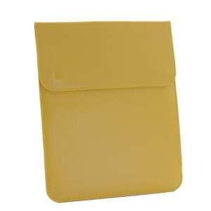   Cow Leather Ipad 2 & 3 Case Sleeve Yellow SALE: Everything Else