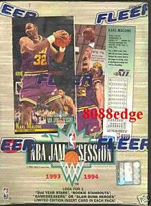 93 94 FLEER JAM SESSION NBA SEALED BOX: WEBBER/PENNY RC  