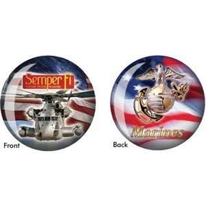  United States Marine Corps Bowling Ball