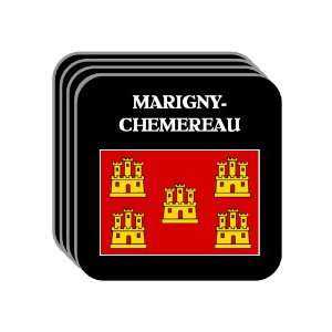 Poitou Charentes   MARIGNY CHEMEREAU Set of 4 Mini Mousepad Coasters