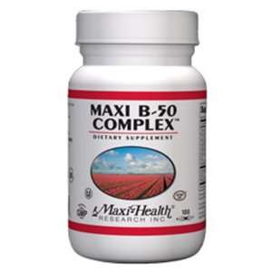  Maxi B Complex 50 100 Capsules