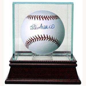  Ball   Official Major League w Glass Case   Autographed Baseballs
