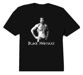 Ken Norton Black Hercules Boxing T Shirt  