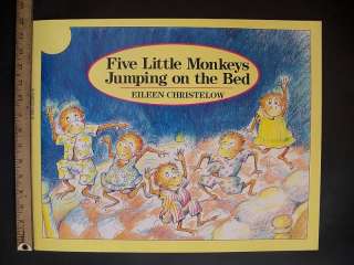 TEACHER BIG BOOK   FIVE LITTLE MONKEYS JUMPING ON BED  