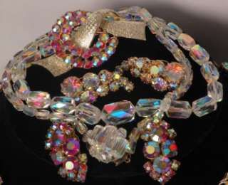 vintage estate rhinestone jewelry lot juliana weiss haskell lisner 
