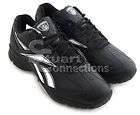 Reebok NFL Referee II Low Quag Mens Size 14 Football Shoes Black/White 