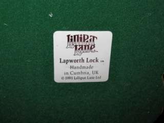 Lilliput Lane LAPWORTH LOCK, England w/ Box & Deed  