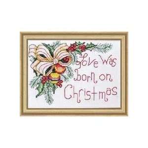  Love Was Born on Christmas Counted Cross Stitch Kit: Arts 