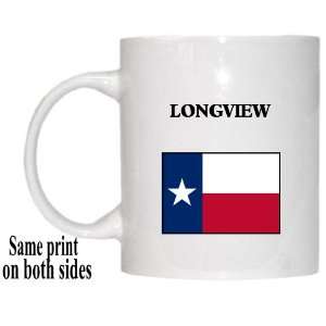  US State Flag   LONGVIEW, Texas (TX) Mug 