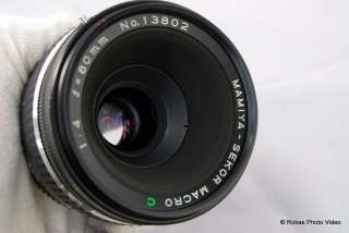 Mamiya 80mm f4 Lens 645 Sekor C prime macro Sekor C  