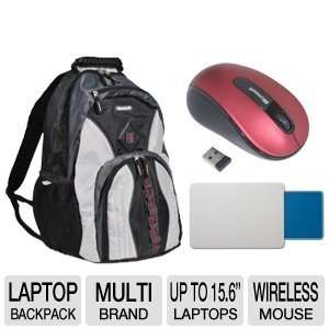 Microsoft 39309 Queue Laptop Backpack Bundle Electronics