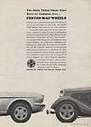 1965 Fenton Mag Wheels Classic Vintage Advertisement Ad