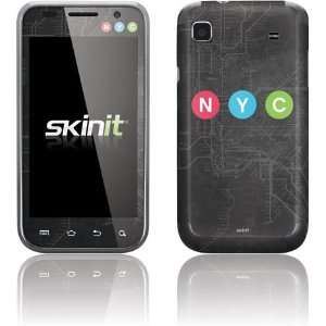  Skinit NYC Metro Black Vinyl Skin for Samsung Galaxy S 4G 