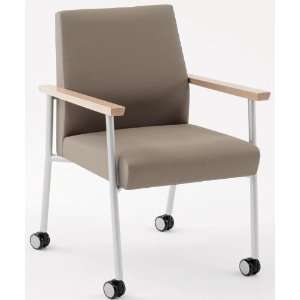  Guest Chair w/ Casters in Standard Fabric or Vinyl Office 