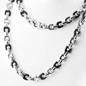  Stainless Steel Necklace (24)   Bracelet (9) Set with 
