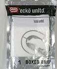 Ecko Size Mens XL White Stretch Boxer Brief Underwear NEW in Package 
