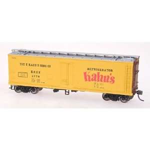  HO RTR Wood Reefer, Kahns IMR47729 Toys & Games