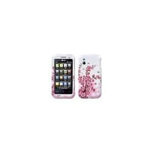 LG ARENA GT950 PINK SPRING FLOWER CHERRY BLOSSOMS DESIGN SILICON SKIN 