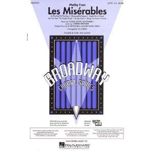  Les Misérables (Medley)   Choral Sheet Music Musical 
