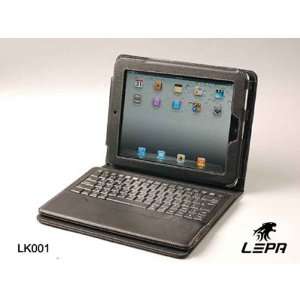  LEPA iPad Leather Cover w/Bluetooth Keyboard Electronics
