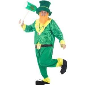  Irish Leprechaun St Patricks Day 4pc Fancy Dress Costume 