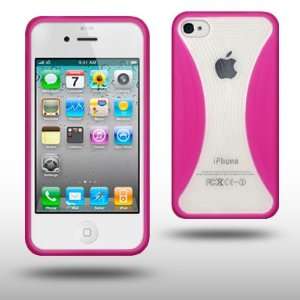   CRYSTAL BACK GEL SKIN CASE BY CELLAPOD CASES   HOT PINK: Electronics