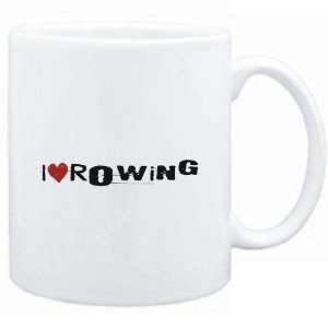  Mug White  Rowing I LOVE Rowing URBAN STYLE  Sports 